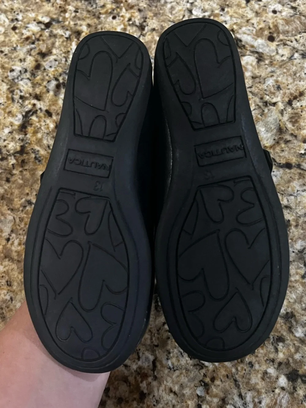 New - Nautica Girls Black Mary Jane Dress Shoes
